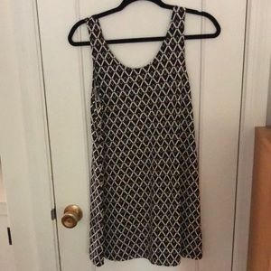 Black and White Geometric Cover-up